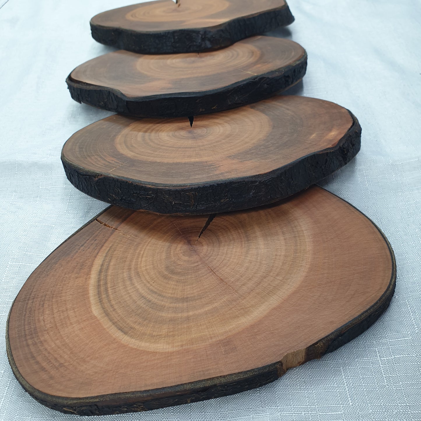 Wild Cherry Log Slices/Wooden Coasters