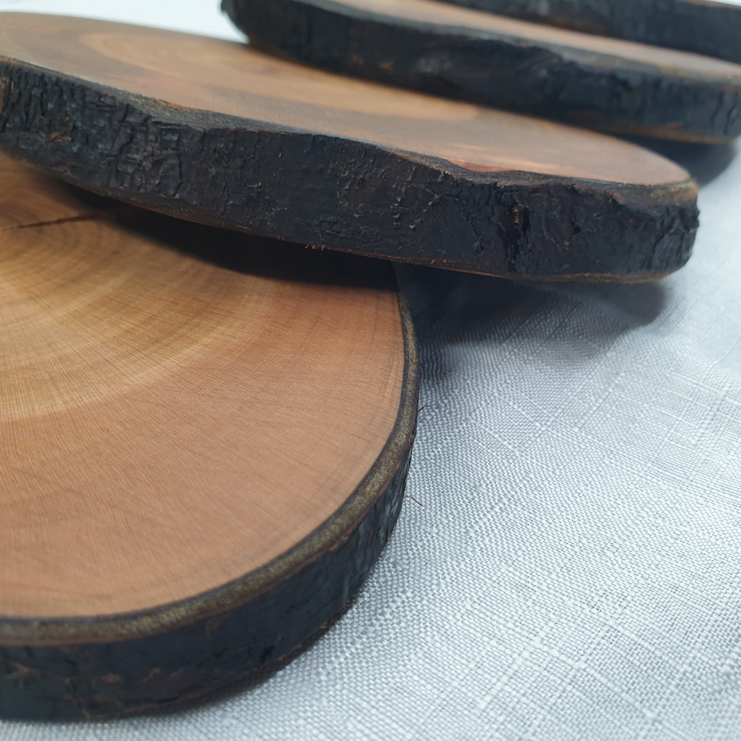 Wild Cherry Log Slices/Wooden Coasters