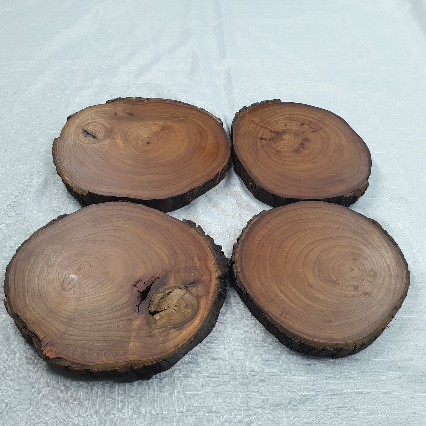 Live Edge Elm Place-mat/Table Centrepiece/Plant Stand