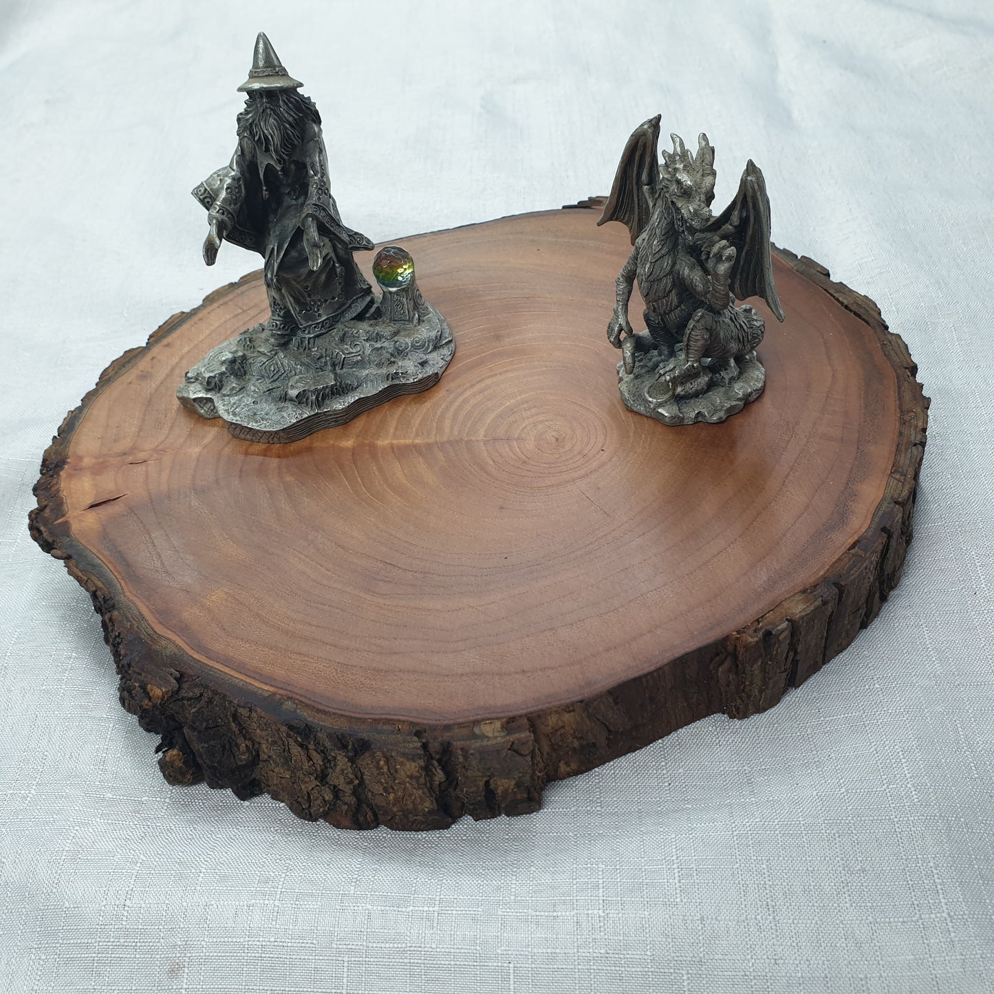 Live Edge Elm Place-mat/Table Centrepiece/Plant Stand