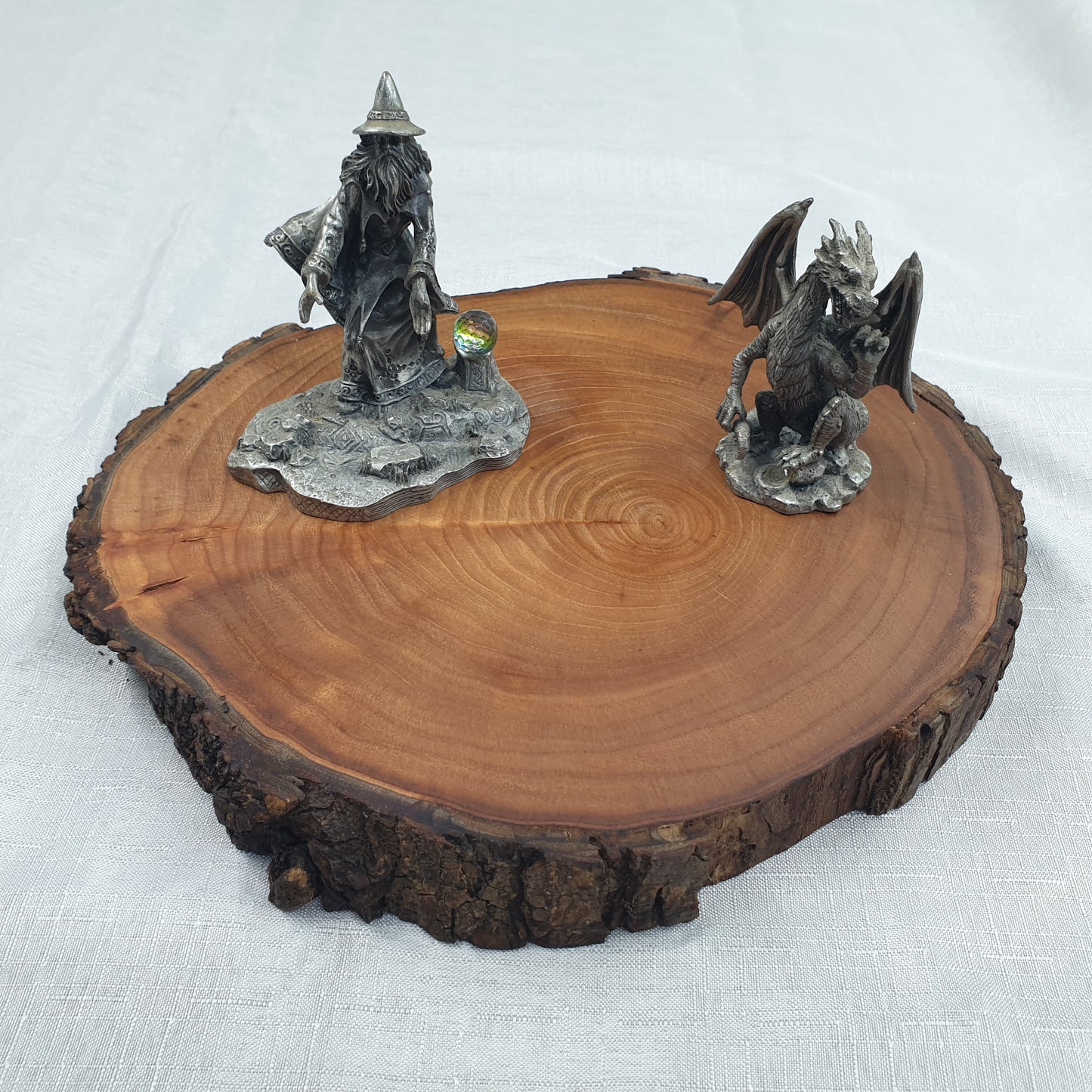 Live Edge Elm Place-mat/Table Centrepiece/Plant Stand