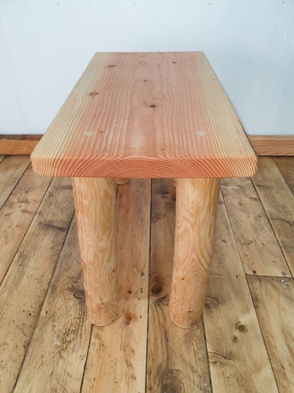 The coffee table glanced around the room it was in. "All the other furniture seems to be gone." 